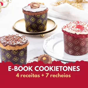 Imagem de capa para o Ebook Apostila de Cookietones 