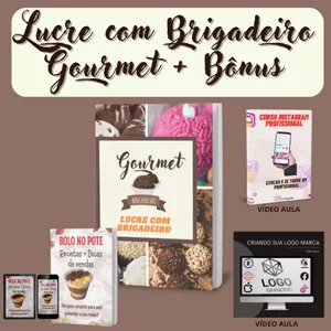 Imagem do curso Lucre com Brigadeiro Gourmet + Bônus