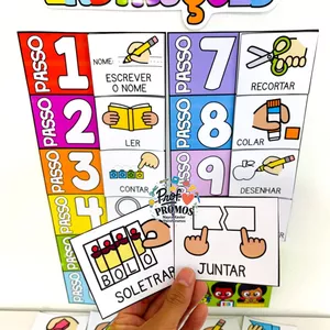 Imagem de capa para o Ebook Instruções Visuais da Atividade✨