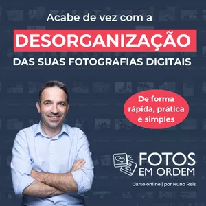 Imagem de capa para o Curso online Fotos em ordem 