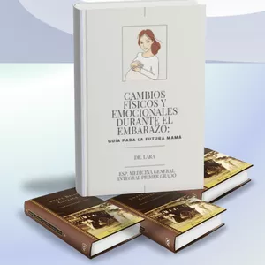 Imagen de portada para Ebook Cambios físicos y emocionales durante el embarazo