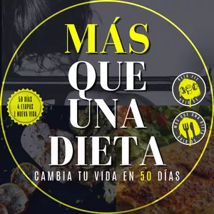 Imagen de portada para Ebook MÁS QUE UNA DIETA. Cambia tu vida en 50 días.