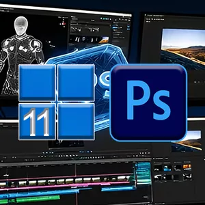 Imagem de capa para o Curso online Windows 11 + Photoshop