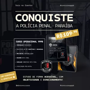 Imagem de capa para o Curso online PRÉ-EDITAL PPPB - EBN CURSOS