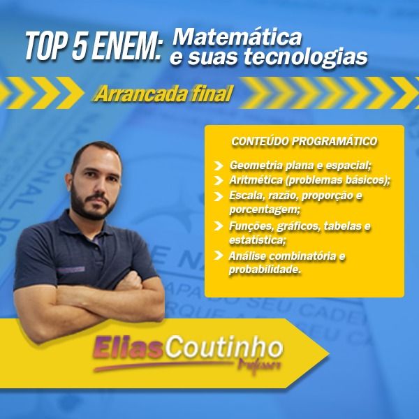 Imagem do curso TOP 5 ENEM - ARRANCADA FINAL
