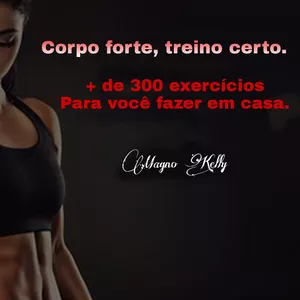 Imagem de capa para o Ebook Mais de 300 Exercícios. Treine sem sair de casa.