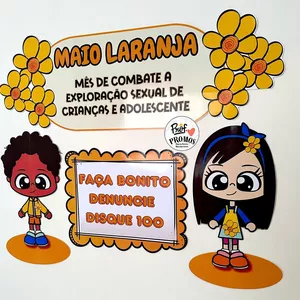 Imagem de capa para o Ebook Painel Maio Laranja -  Prevenção ao abuso infantil