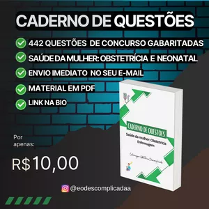 Imagem de capa para o Ebook CADERNO DE QUESTÕES PARA CONCURSO