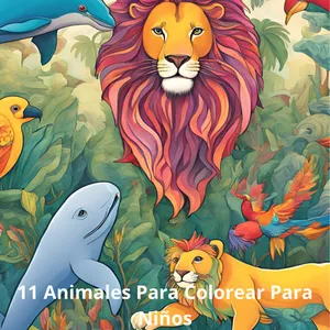 Imagen de portada para Ebook Animales Para Colorear