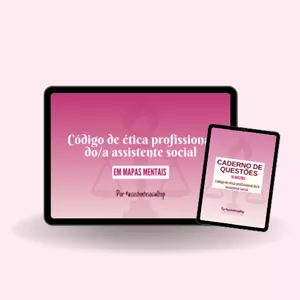 Imagem de capa para o Ebook Mapas Mentais: Código de ética profissional do/a assistente social 