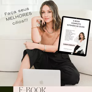 Imagem do curso E-BOOK COMPLETO - Extensão de Cílios