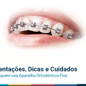 Imagem de capa para o Ebook Orientações e Dicas - Aparelho Ortodôntico Fixo