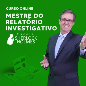 Imagem de capa para o Curso online Mestre do Relatório Investigativo - Detetive Particular e Investigador Privado.