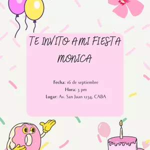 Imagen de portada para Ebook Invitación para fiesta infantil