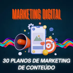 Imagem de capa para o Ebook 30 Planos de Marketing de Conteúdo