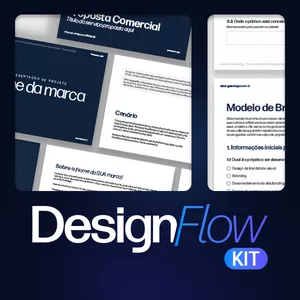 Imagem de capa para o Curso online Design Flow Kit