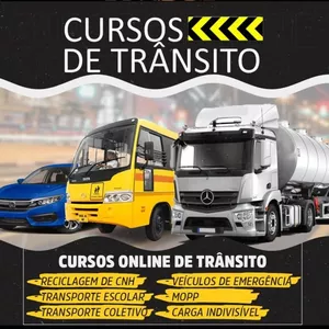 Imagem de capa para o Curso online Cursos de Capacitação e Atualização de Trânsito 