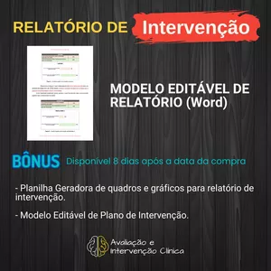 Imagem de capa para o Curso online Modelo de Relatório de Intervenção