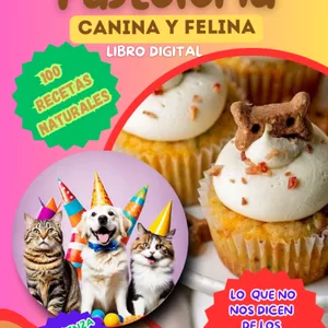 Imagen de portada para Ebook DILE NO A LAS ENFERMEDADES: PASTELERÍA SALUDABLE PARA PERROS Y GATOS + BONOS EXTRAS📚