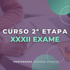 Imagem de capa para o Curso online 2ª etapa da OAB XXXII exame: Direito do Trabalho