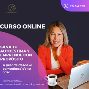 Imagen de portada para Curso online SANA TU AUTOESTIMA Y EMPRENDE CON PROPOCITO