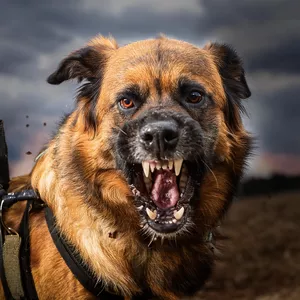 Imagen de portada para Ebook Como tratar el comportamiento agresivo de tu perro