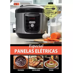 Imagem de capa para o Ebook COLEÇÃO DOCE COZINHA - (ed.105) PANELAS ELÉTRICAS