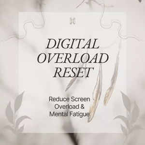 Cover image for Ebook Digital Overload Reset – Reclaim Focus &amp; Mental Clarity