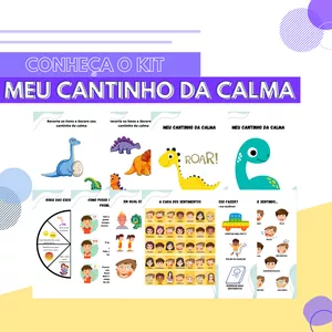 Imagem de capa para o Ebook Kit meu cantinho da calma - Veículos