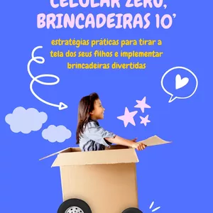 Imagem de capa para o Ebook Celular zero, Brincadeira 10.
