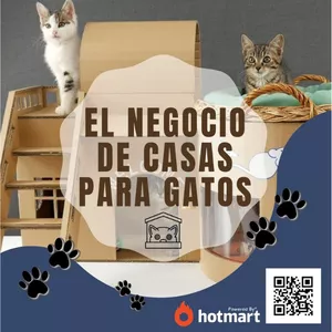 Imagem principal do produto El negocio de casas para gatos