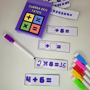 Imagem de capa para o Ebook ⚔️ GUERRA DOS FATOS - Números de 4 Algarismos