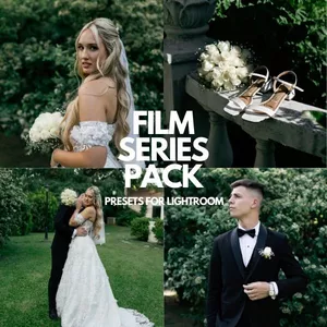 Imagen de portada para Curso online WEDDING PRESETS FOR LIGHTROOM - FILM SERIES