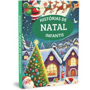 Imagem de capa para o Ebook Histórias de Natal Para Crianças - Divertidas e Cativantes