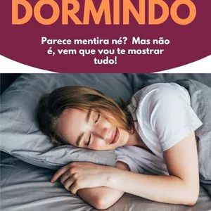 Imagem de capa para o Ebook EMAGREÇA DORMINDO 