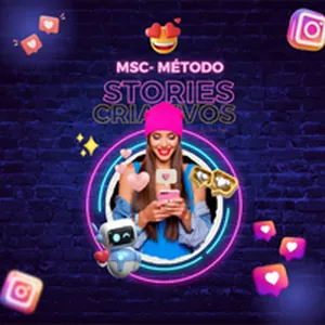 Imagem de capa para o Curso online MSC - MÉTODO STORIES CRIATIVOS