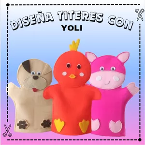 Imagen de portada para Curso online Diseña Titeres con Yoli