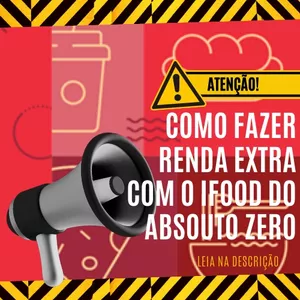 Imagem de capa para o Ebook Como fazer renda extra em casa com o iFood do absoluto zero