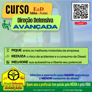 Imagem de capa para o Curso online Direção Defensiva AVANÇADA - PADRÃO SEGURO DE CONDUÇÃO
