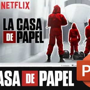 Imagem de capa para o Curso online SLIDE LA CASA DE PAPEL