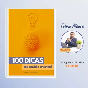 Imagem de capa para o Ebook 100 Dicas de Saúde Mental