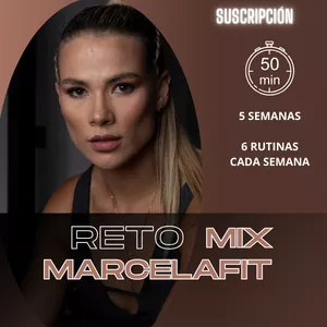Imagen de portada para Curso online RETO MIX MARCELAFIT SUSCRIPCIÓN