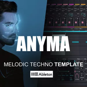 Cover image for Ebook Melodic Techno Like ANYMA  |  Ableton Live Project