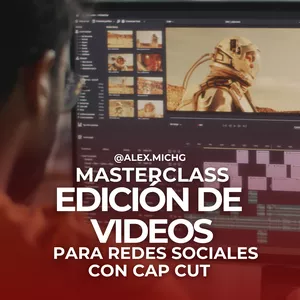 Imagen de portada para Curso online Masterclass de Edición de Video para Redes Sociales con CapCut