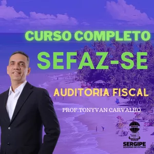 Imagem de capa para o Curso online Auditoria Fiscal para SEFAZ-SE - Auditor Técnico de Tributos
