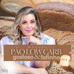 Imagem de capa para o Curso online Pão Low Carb Gostoso e Fofinho