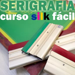 Curso Curso Silk Fácil - Serigrafia Para Todos - Completo
