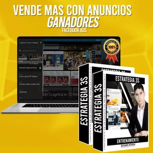Imagen de portada para Curso online Entrenamiento3s - Facebook Ads