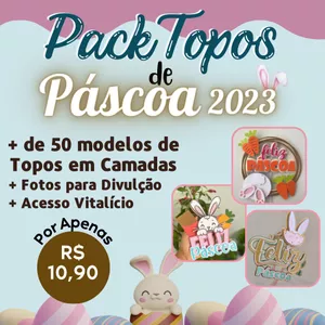 Imagem de capa para o Curso online Pack Topos de Páscoa