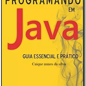 Imagem de capa para o Ebook Programando em JAVA guia completo